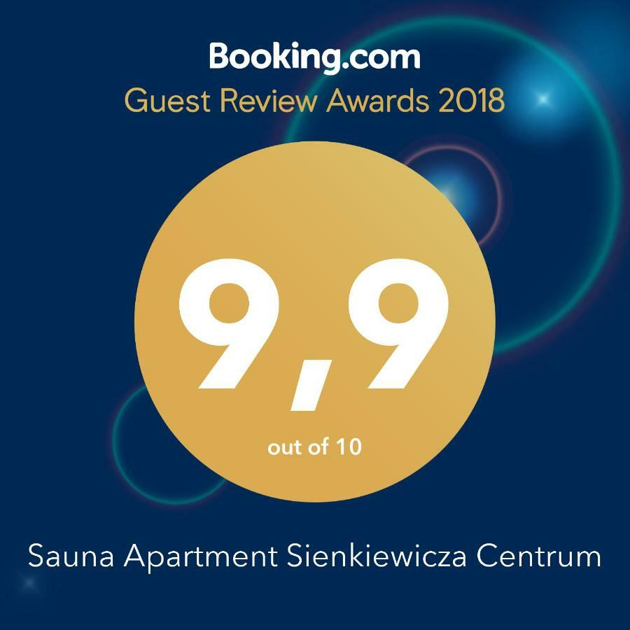 Family & Business Sauna Apartments Sienkiewicza No1 Centrum Plac Lliteratow- 1 Bedroom With Private Sauna, Bath With Hydromassage, Parking Kielce Exterior foto